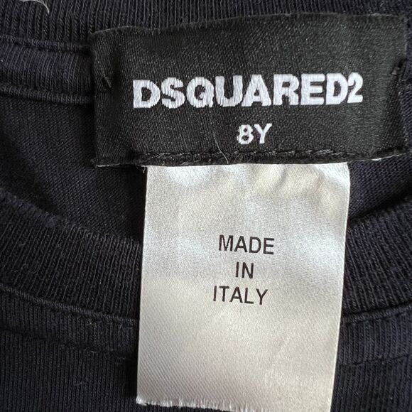 DSQUARED2 Kids Long Sleeve T-Shirt 8Y Canadian 64 - NWOT 8 years - Picture 2 of 3